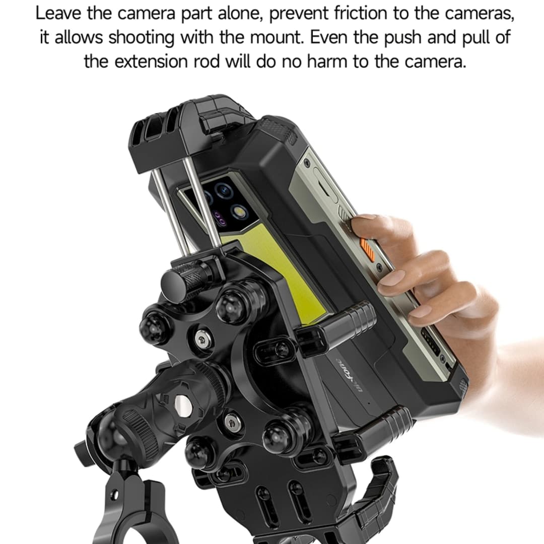 حامل دراجات Ulefone حامل دراجات Ulefone Armor Mount Pro AM02 حامل هاتف عالمي لمقود الدراجة - 3