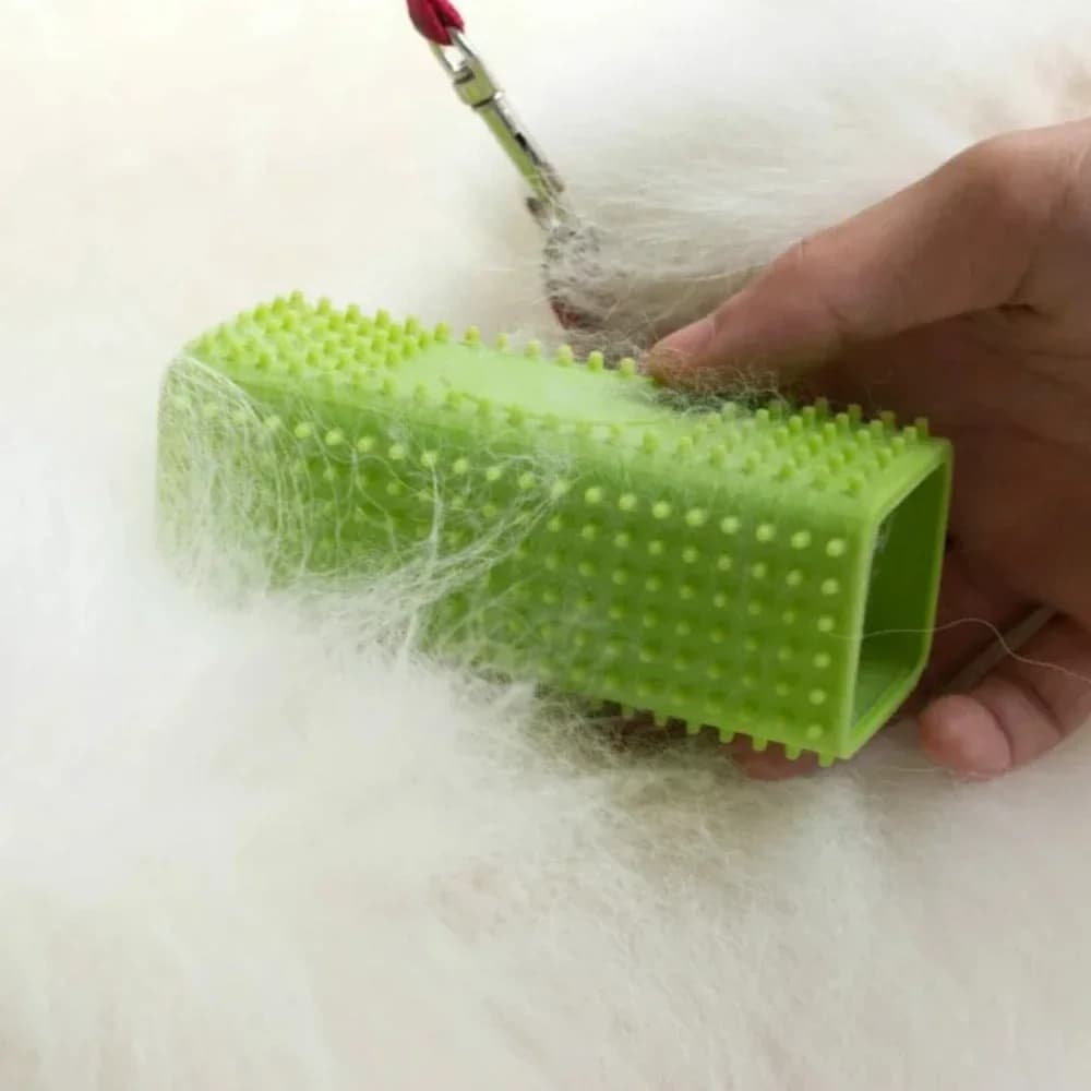Silicone Hollow Rubber Dog Hair Brush Remover Cars Furniture Carpet Clothes Cleaner Brush for Dogs Pet Supplies Dog Hair Remover - 5