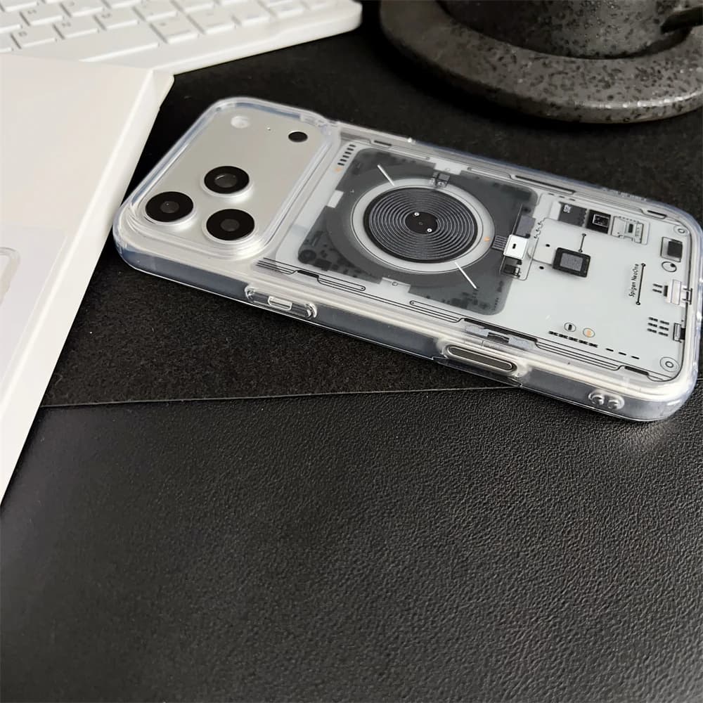 Spigen Ultra Hybrid MagFit Magnetic Phone Case For iPhone 17 Air 16 15 14 13 Pro Max Plus For Magsafe Wireless Charging Cover - 3