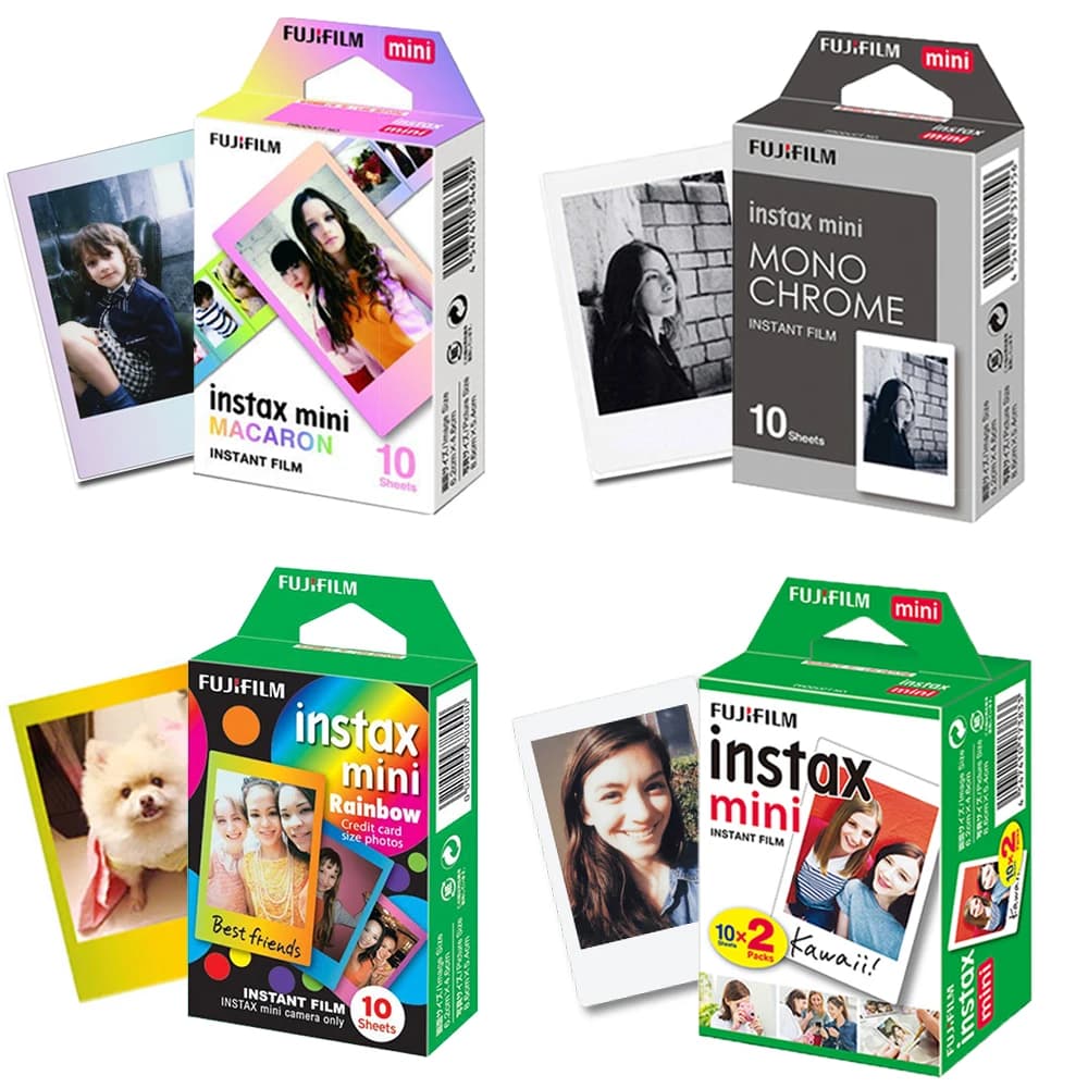 10/20/60 ورقة فيلم Fujifilm Instax Mini بحافة بيضاء لكاميرات Instax Mini LiPlay 12 11 9 8 70 SP LINk - 2