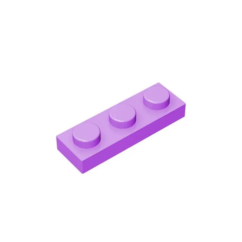 MOC 10 قطعة، 3623، لوحة 1x3، مجموعة مكعبات بناء، لوحة تقنية عالية، إضاءة طوب، فكرة جسيمات، ألعاب أطفال، هدايا عيد الميلاد - 5