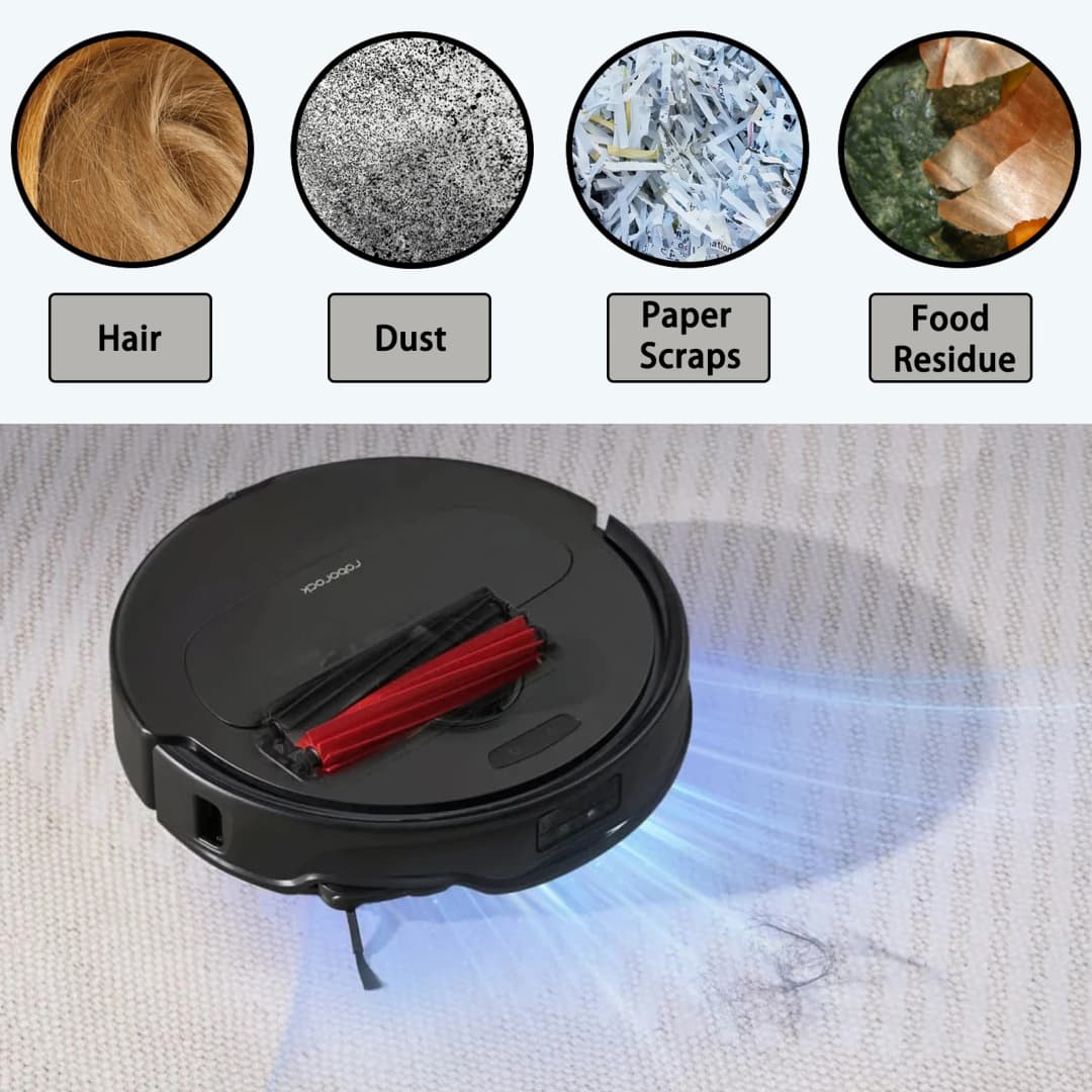 Original Roborock Main Brush 2 Pack  for  S8 MaxV Ultra, S8 Max Ultra, Qrevo Master Robot Vacuum Cleaner - 6