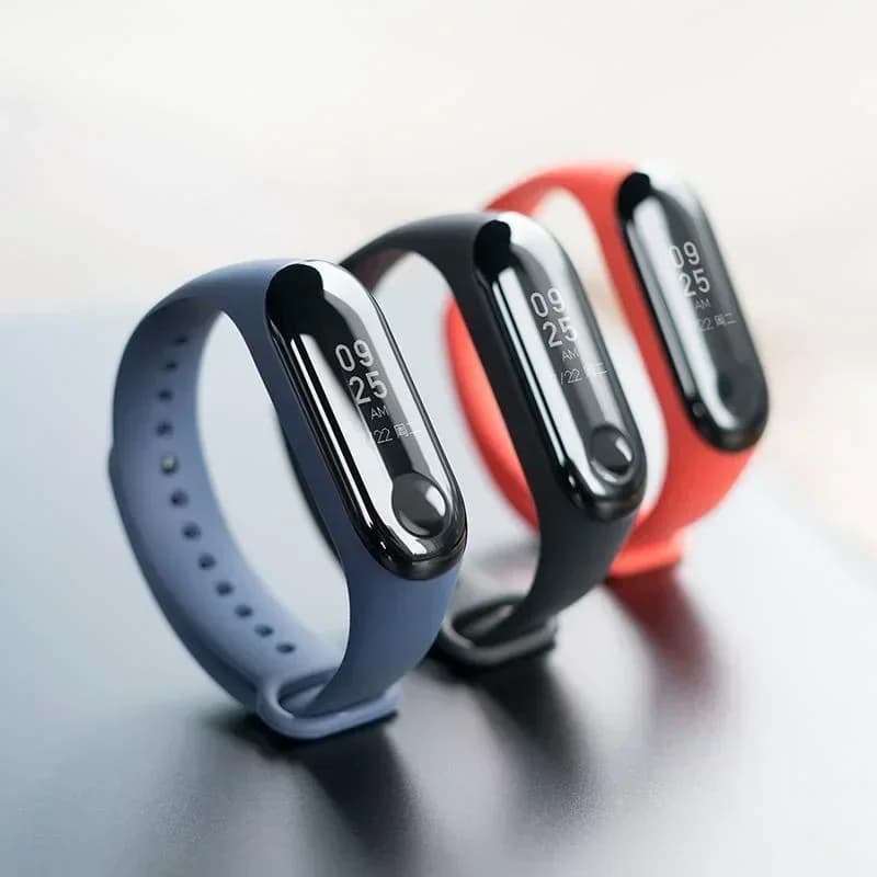 2 قطعة أسورة لشاومي Mi Band 7، سوار Miband 5 و6 NFC، استبدال رياضي، سوار معصم من السيليكون، حزام Mi Band 7 و6 و3 و4 و5 - 3