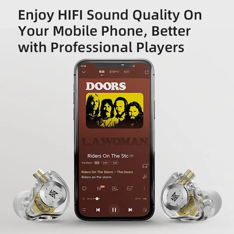 KZ EDX pro سماعات أذن باس داخل الأذن مراقبة سماعات أذن رياضية مع إلغاء الضوضاء HIFI سماعات أذن وصول جديد - 6
