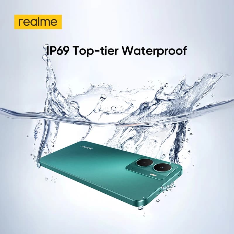 هاتف realme P3 5G ذكي عرض عالمي معالج Snapdragon® 6 Gen 4 بطارية 6000mAh شاشة 6.67 بوصة 120Hz AMOLED شحن 45W NFC - 6