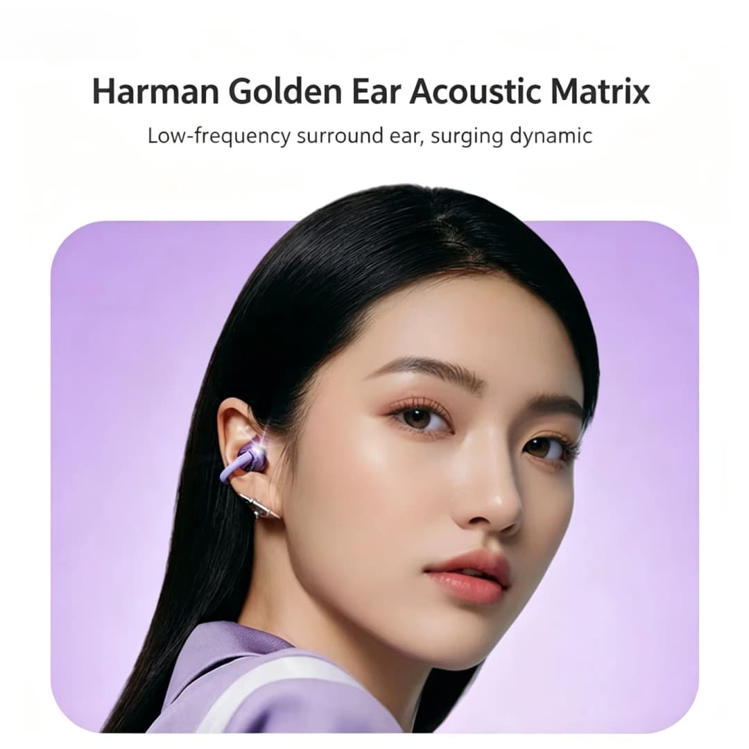 سماعات أذن بلوتوث لاسلكية من JBL SoundGear Clips، مفتوحة الأذن، مع ميكروفون واضح، باس عميق، مقاومة للعرق IP54، مثالية للرياضة والجري - 6