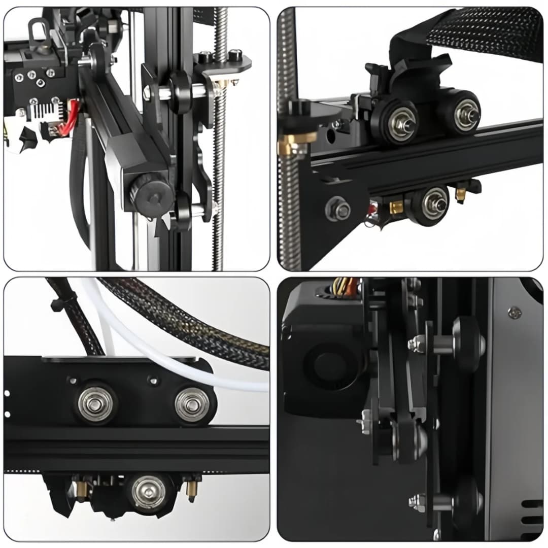 Creality Official Ender 3 Wheel,3D Printer POM Wheel,Plastic Pulley  625zz Linear Bearing for Ender 3/3 V2/3 Pro/ 3 Max/ 5/CR 10 - 6