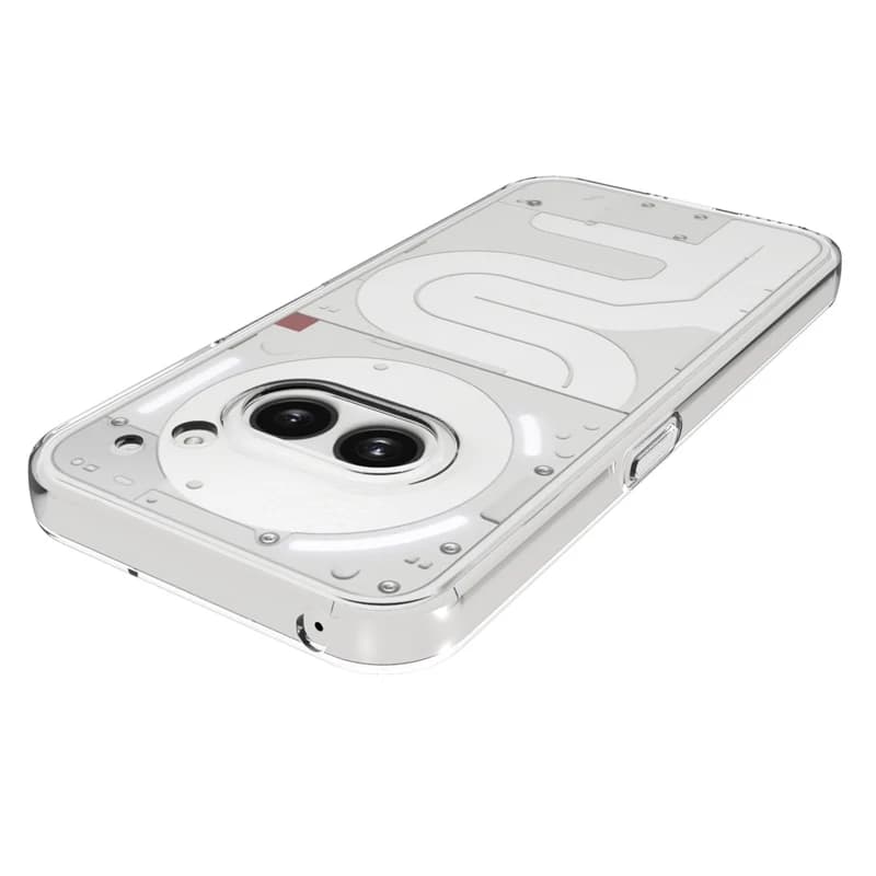 غطاء شفاف فائق النحافة من السيليكون TPU لهاتف Nothing Phone 2A و2APlus 5G، غطاء خلفي ناعم غير لامع لهاتف Nothing Phone 2A Plus - 3