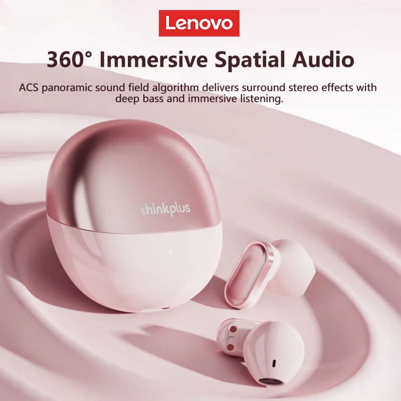 سماعات أذن بلوتوث لاسلكية لينوفو LP19 PRO TWS الأصلية، ترقية لاسلكية، صوت عالي الدقة، سماعات أذن تعمل باللمس، سماعات رأس ألعاب ببطارية طويلة الأمد جديدة - 6