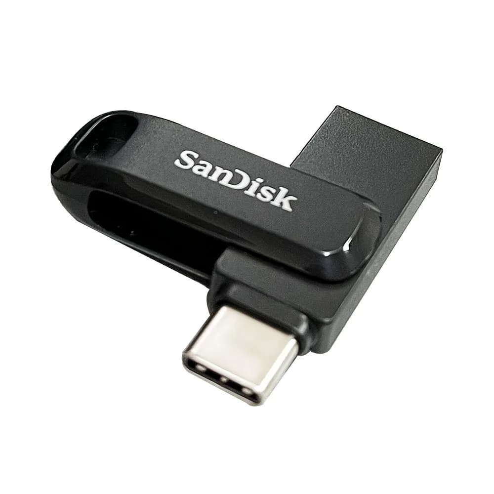 محرك أقراص فلاش SanDisk Ultra Dual OTG، USB 3.2 Type-C، سعات 64 جيجابايت و128 جيجابايت و256 جيجابايت و512 جيجابايت، سرعة تصل إلى 400 ميجابايت/ثانية، قرص ذاكرة فلاش للكمبيوتر