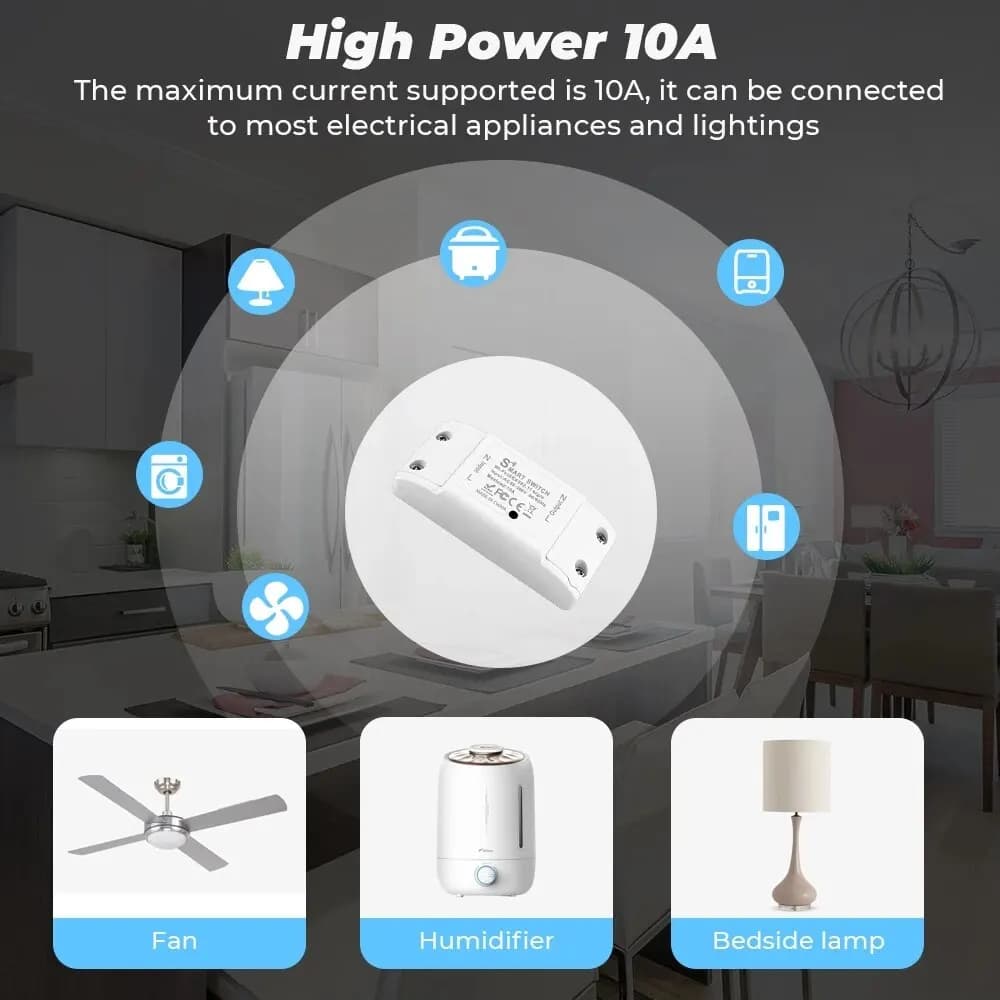 مفتاح ذكي واي فاي DIY للتحكم عن بعد في المنزل متوافق مع Alexa وGoogle Home - 5