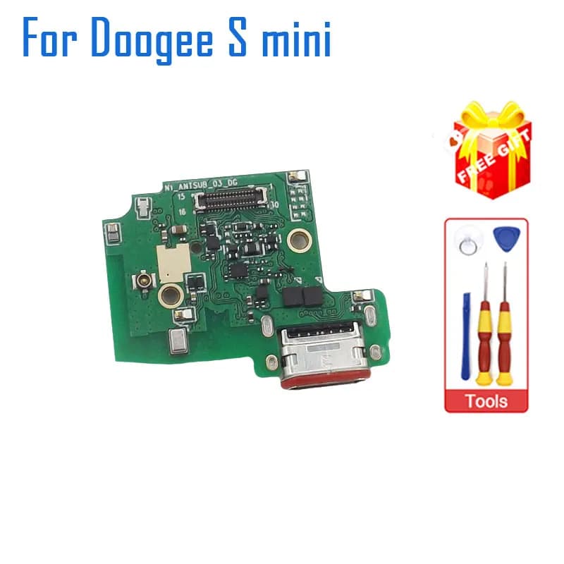 لوحة قاعدة USB أصلية جديدة من DOOGEE S mini، منفذ شحن، لوحة توصيل، إكسسوارات لهاتف Doogee S mini الذكي