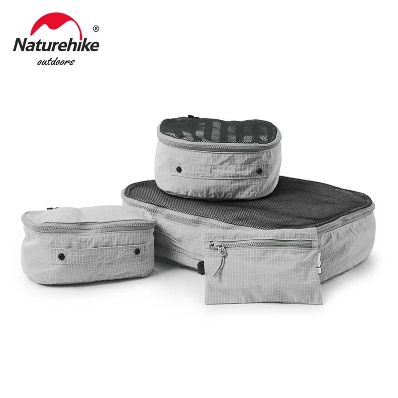 حقيبة تخزين السفر Naturehike ModBox، محمولة، مناسبة للتخييم والرحلات التجارية، فاصل ملابس، منظم مكياج