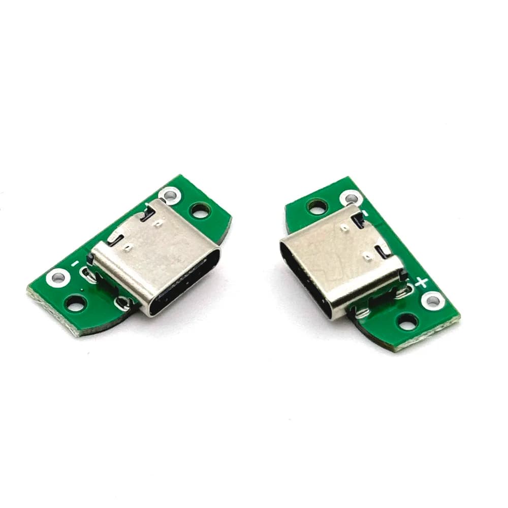 USB 3.1 type c Female Connectors Jack Tail 16pin usb Male Plug Electric Terminals welding DIY data cable Support PCB Board - 5