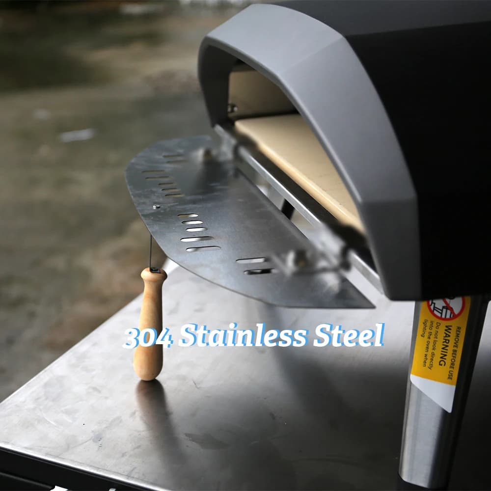 16/12 inch Pizza Oven Door Stainless Steel Pizza Oven Door Perfectly Sized for OONI Koda 16/12 inch - 2