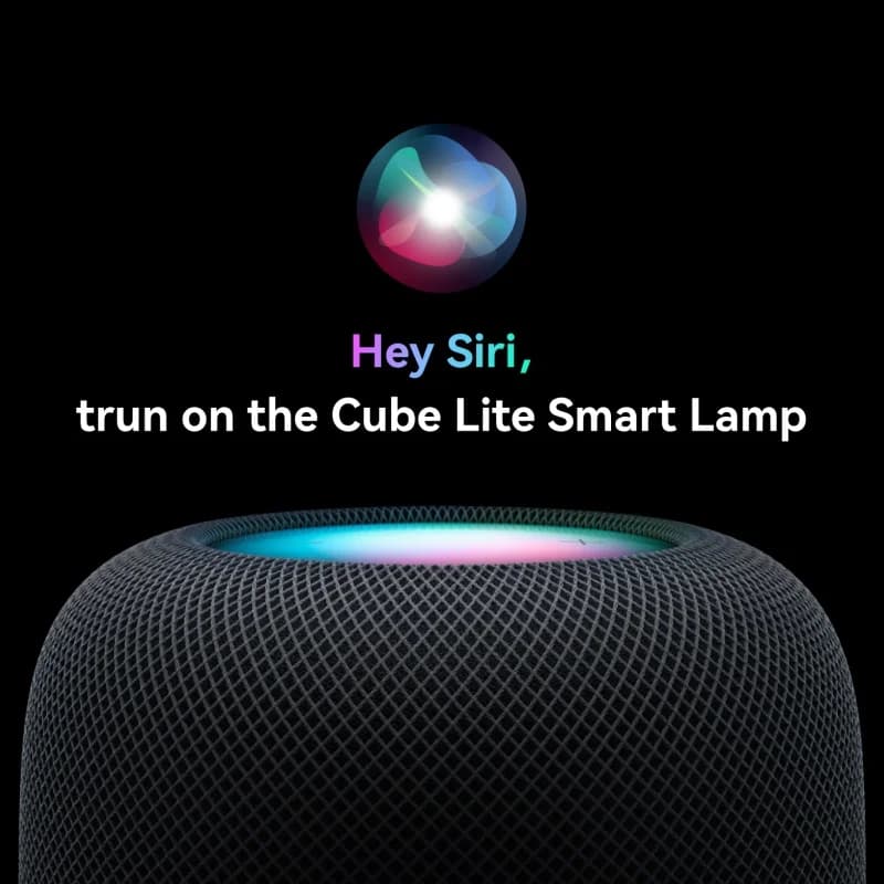 Yeelight Cube Smart Light Lite Desktop Ambient Light RGB Lighting Music Sync Voice Control For Apple Home Alexa Google control - 5