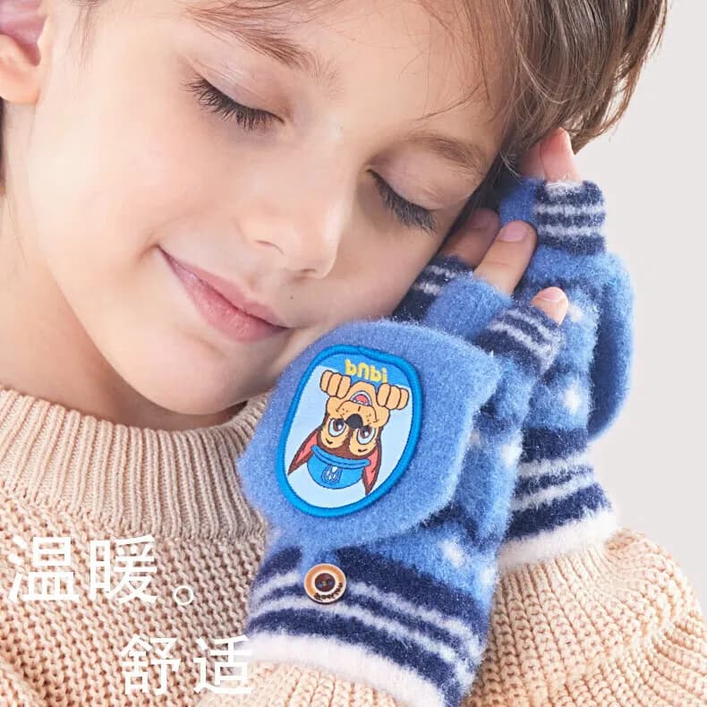 Genuine Paw Patrol Winter KIDS Glove Chase Marshall Skye Everest Rubble Zuma Rocky Ryder Children Mittens Christmas Gift 2-6T - 6
