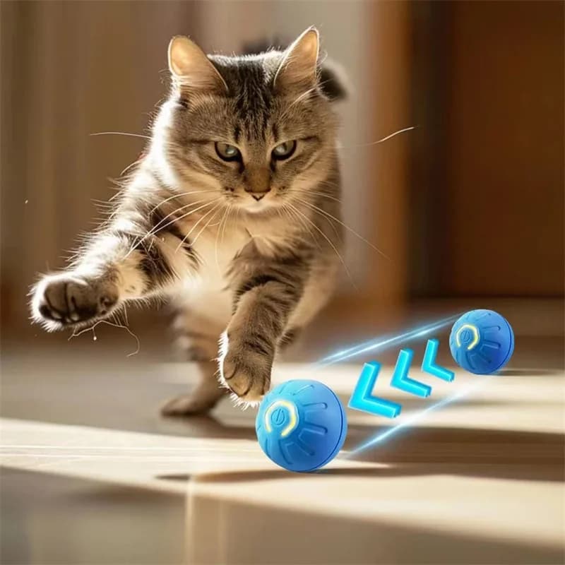 Smart Dog Toys Ball Electronic Interactive Pet Toy Moving Ball USB Automatic Moving Bouncing for Puppy Birthday gift Cat Product - 3