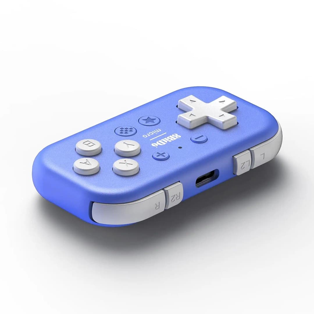 وحدة تحكم ألعاب صغيرة 8BitDo Micro Bluetooth Gamepad متوافقة مع Switch وأندرويد وRaspberry Pi، تدعم وضع لوحة المفاتيح - 2
