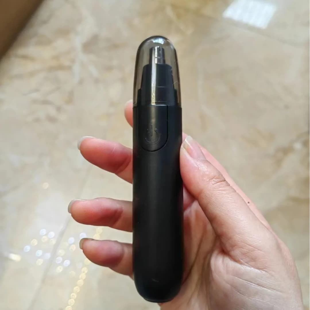 Electric Nose Hair Trimmer Implement Shaver Clipper Men Women Ear Neck Eyebrow Trimmer Shaver Man Clean Trimer Razor Remover Kit - 3