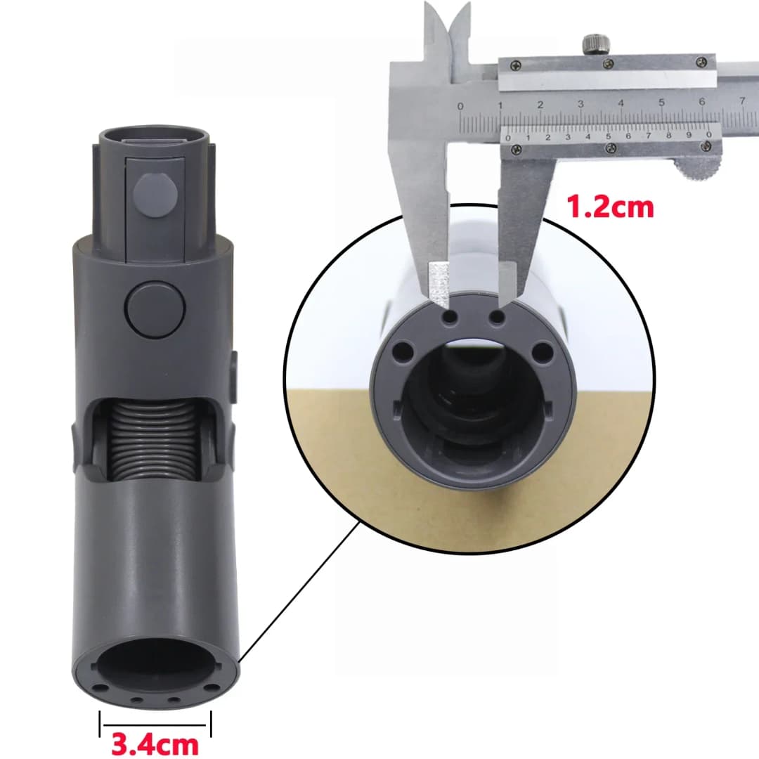 Original Dreame V12 V11SE T10 T20 T30 R20/R20pro Vacuum Cleaner Bottom Adapter Flexible Accessories Conversion Head assembly - 5