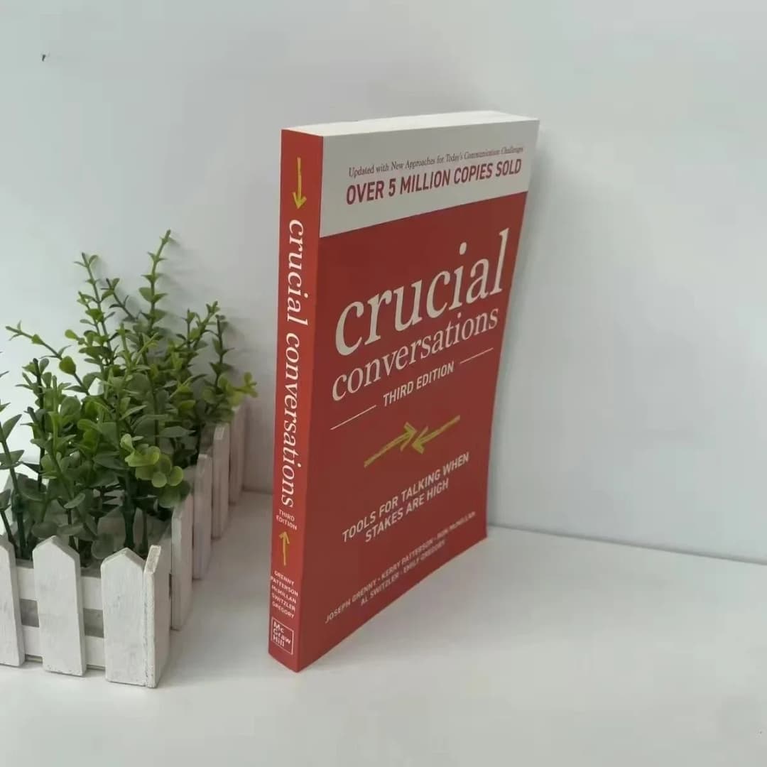 كتاب محادثات حاسمة، أدوات للتحدث عندما تكون المخاطر عالية، الطبعة الثالثة، تحديات التواصل، غلاف ورقي - 2