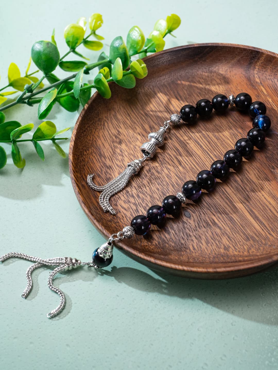 1pc New Tasbih High-end Bracelet Muslim Rosary Jewelry Women Islamic Gift Eid Gift - 5
