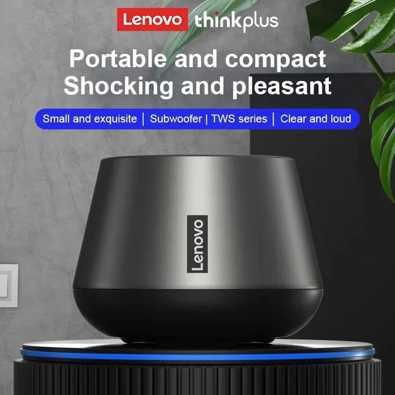 سماعة لينوفو الأصلية K3 Pro بلوتوث V5.0، صوت قوي مع باس عميق، مكبر صوت خارجي محمول للموسيقى والتخييم - 2