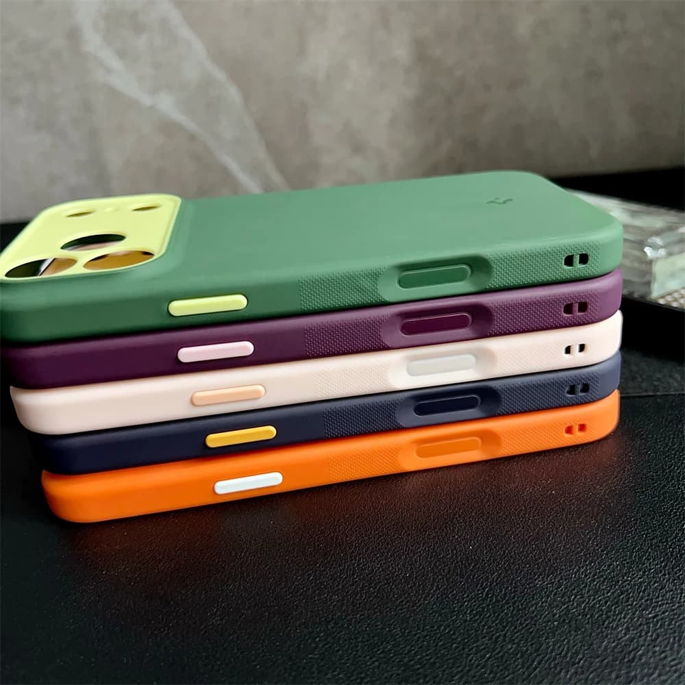 غطاء سيليكون سائل مغناطيسي مخفي من Spigen MagFit لهواتف آيفون 17 برو ماكس إير مع شحن لاسلكي لماج سيف وحماية من الصدمات - 6