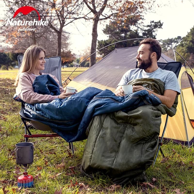 Naturehike-Lightweight Envelope Sleeping Bag for Adults, Outdoor Camping, Summer, Thin, H150 - 5