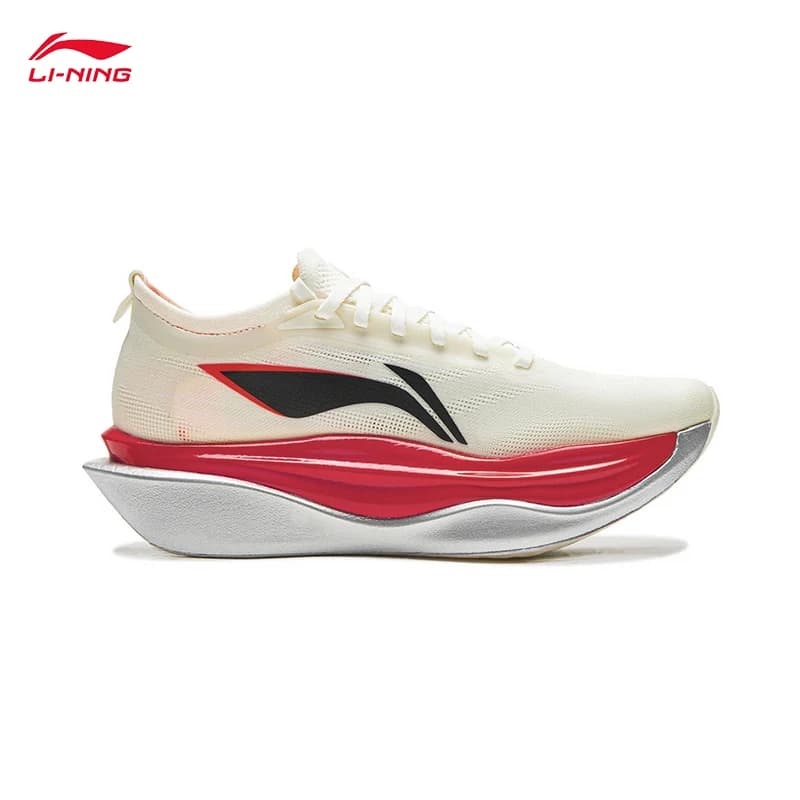 LI-NING FEIDIAN 6 ELITE سلسلة جري للجنسين ألياف BOOM خفيفة الوزن وسادة مريحة أحذية جري سباق فاخرة ARMW001 - 3