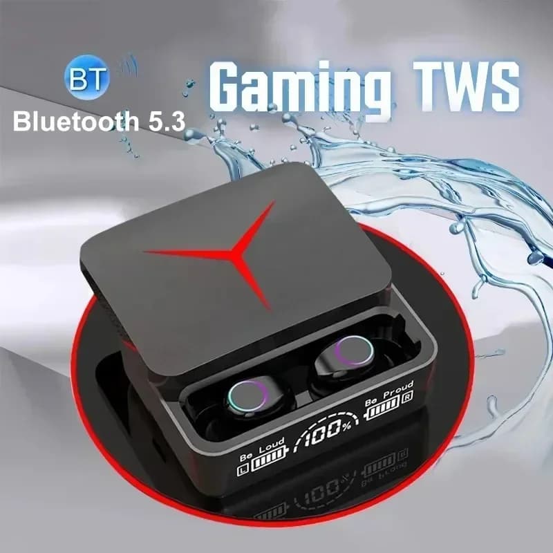 M90 سماعات لاسلكية TWS، بلوتوث، تحكم باللمس، سماعات أذن رياضية، ستيريو Hifi، سماعة ألعاب مع ميكروفون للهواتف الذكية - 2