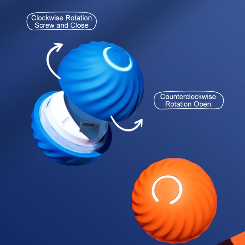 Smart Dog Toys Intelligent Gravity Jump Ball Rechargeable Bite-Resistant Rolling Ball Cat And Dog Chase Interactive Pet Toys - 4