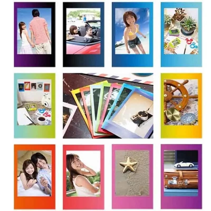 10/20/60 ورقة فيلم Fujifilm Instax Mini بحافة بيضاء لكاميرات Instax Mini LiPlay 12 11 9 8 70 SP LINk - 4