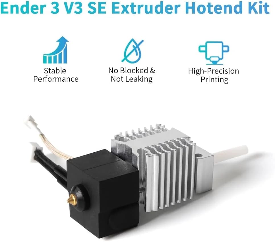 Creality Ender 3 V3 SE Hotend Nozzle Kit Efficient Heating Cooling Dissipate Heat Stainless Steel Throat 3D Printer Accessories - 5