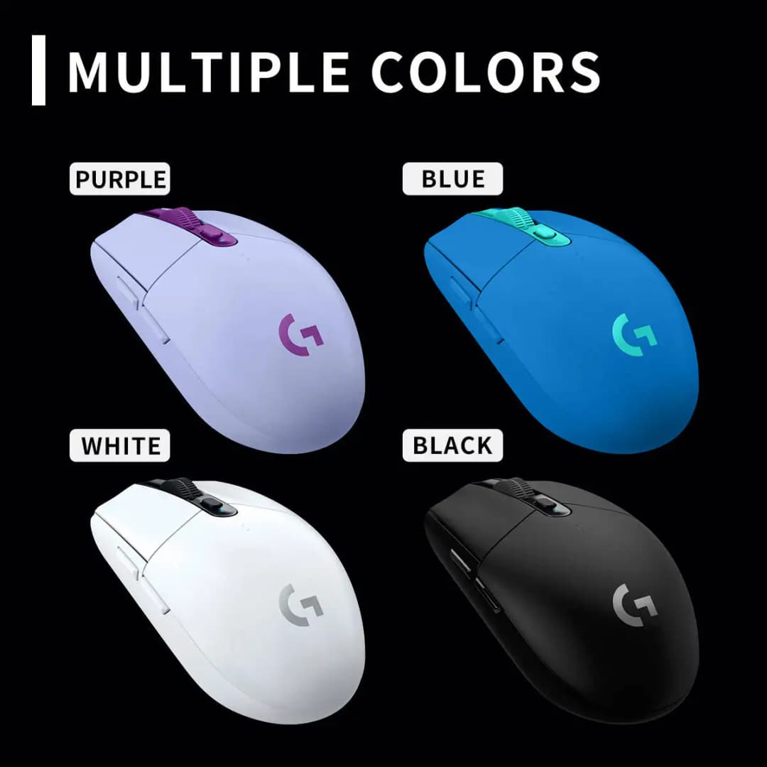 ماوس لاسلكي Logitech G304 LIGHTSPEED ماوس ألعاب خفيف الوزن ومحمول بسرعة الضوء لنفس طراز جهاز الكمبيوتر الشخصي بدون برنامج تشغيل - 6