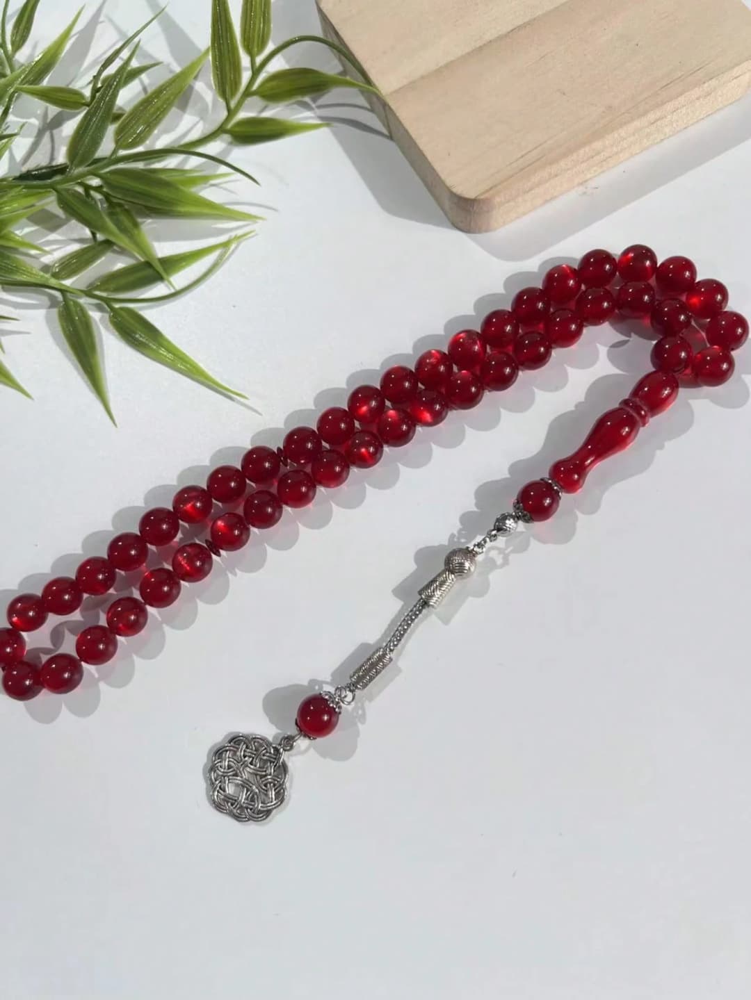 45 Pieces/Set 10mm Single-Loop Prayer Beads, Designed for Middle Eastern & Arab Religious Rituals