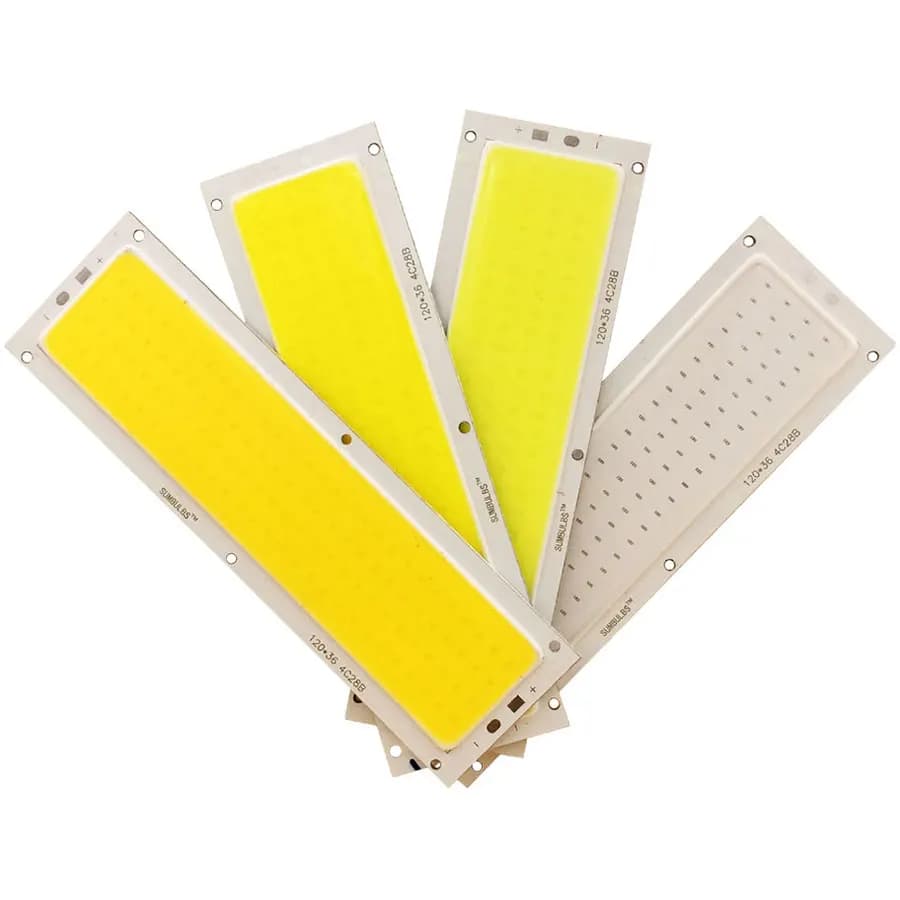 [SUMBULBS] MIX DC 12V 2W-200W LED COB Lamp Light Emitting Diode Linear Round Colorful COB for Bulb COB LED Bar Strip Chip - 3
