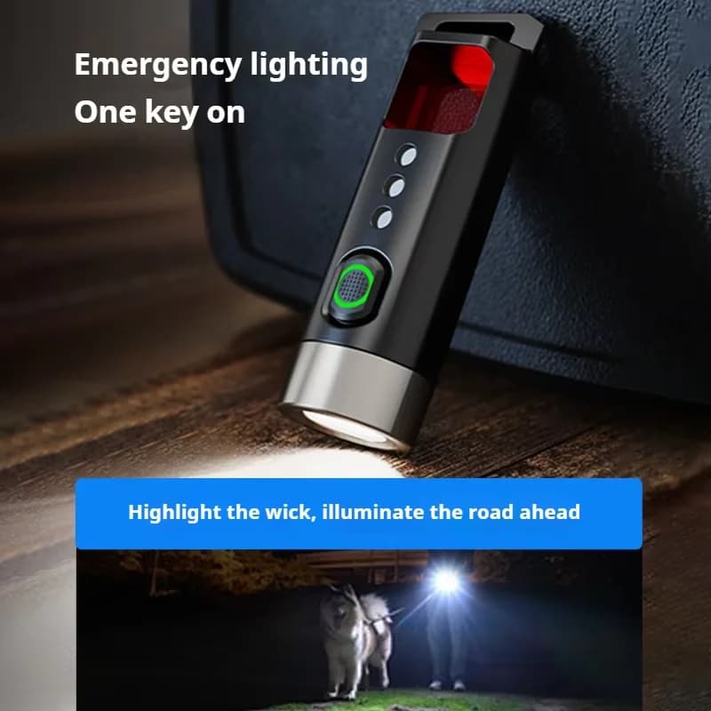 Philips كشاف Sfl 1121P EDC LED مصباح قابل لإعادة الشحن مصابيح صغيرة EDC سلسلة المفاتيح للتخييم ومصباح المشي لمسافات طويلة وكشاف للدفاع عن النفس - 6