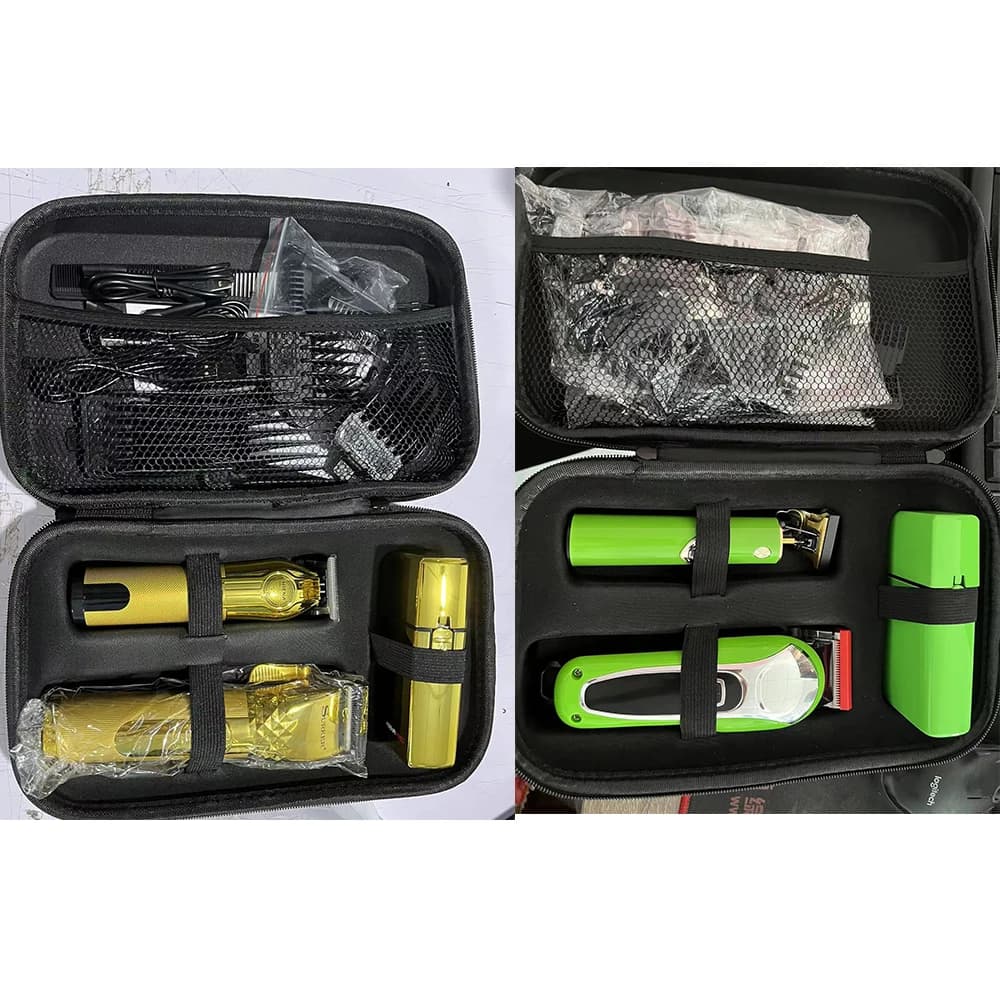 Portable Case Compatible with Hair Clipper Barber Trimmer Travel Storage Organizer for Beard Trimmer for Men Other Grooming Kit - 2