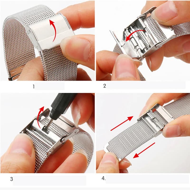 Metal Strap For HUAWEI WATCH GT 3 2 Pro 46mm 42mm belt Bracelet HONOR Magic 20mm 22mm Stainless Steel Band Wrist Wristbands - 4