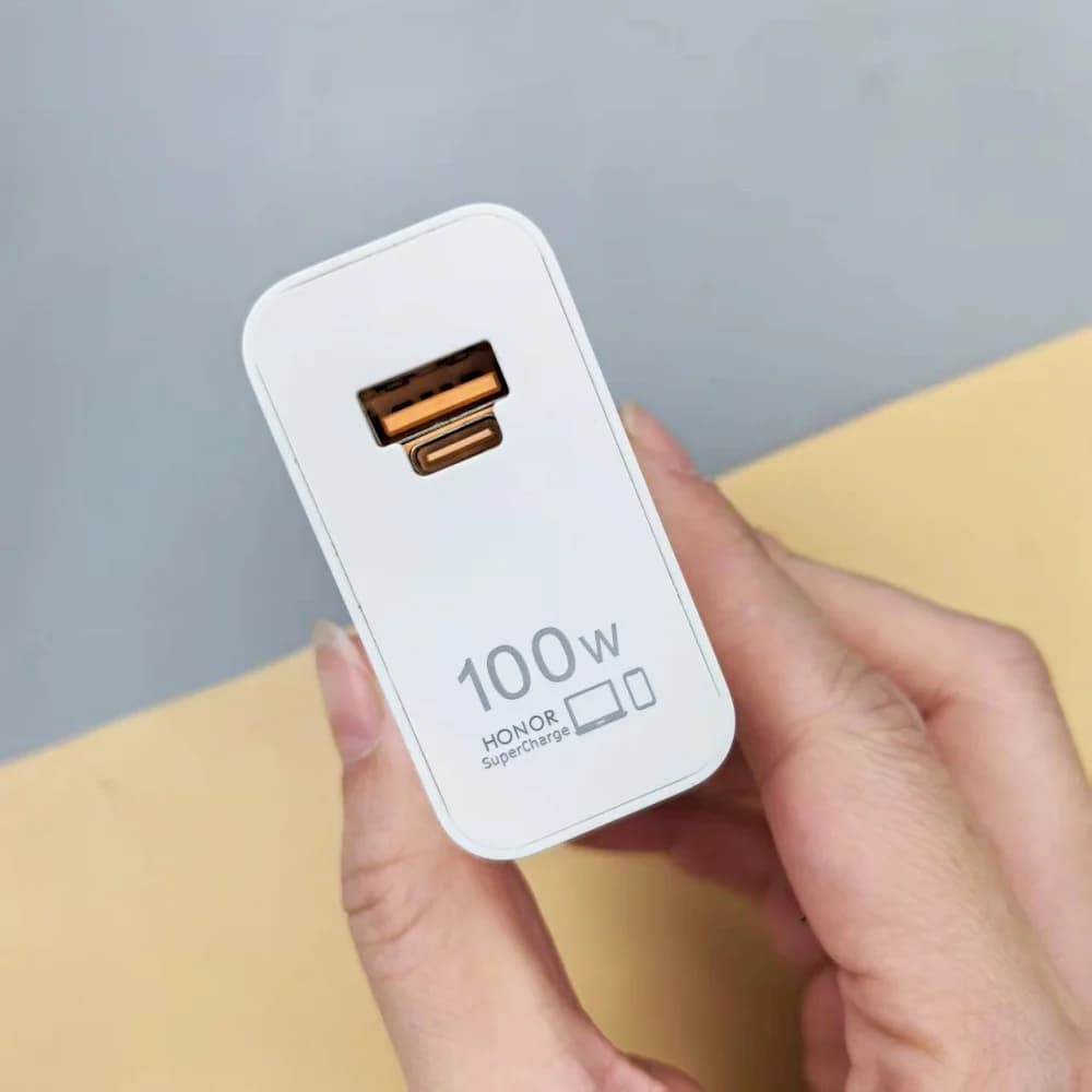 شاحن فائق السرعة أونر 300 200 ألترا 100 واط PD/QC 3.0 محول حائط EU/US لهواتف ماجيك 7 6 بورا 80 70 برو + كابل PD Type C بطول 1/1.5/2 متر - 3