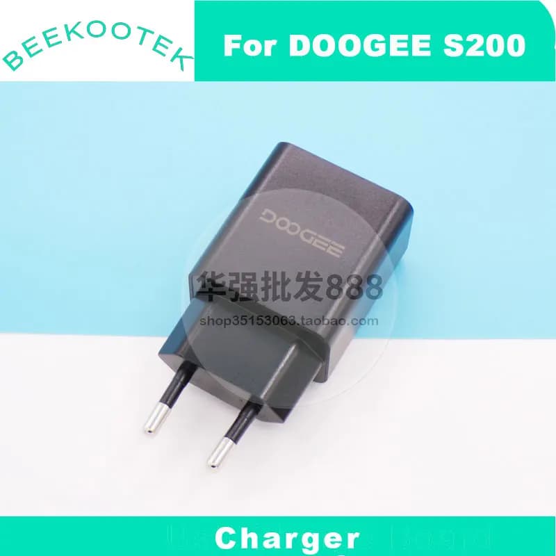 DOOGEE S200 V Max Plus V Max Pro V Max S Punk S119 شاحن محول رسمي قابس شاحن EU محول سفر لـ DOOGEE S200 X