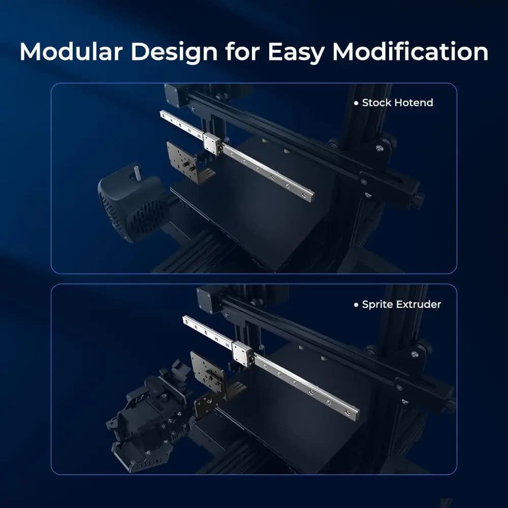 مجموعة دليل السكة الخطية MGN12C لمحور X من كرياليتي Ender 3، مع دعامة تثبيت لوحة، دعم مجموعة سبرايت برو، متوافقة مع Ender-3/3 Pro/3 V2 - 5