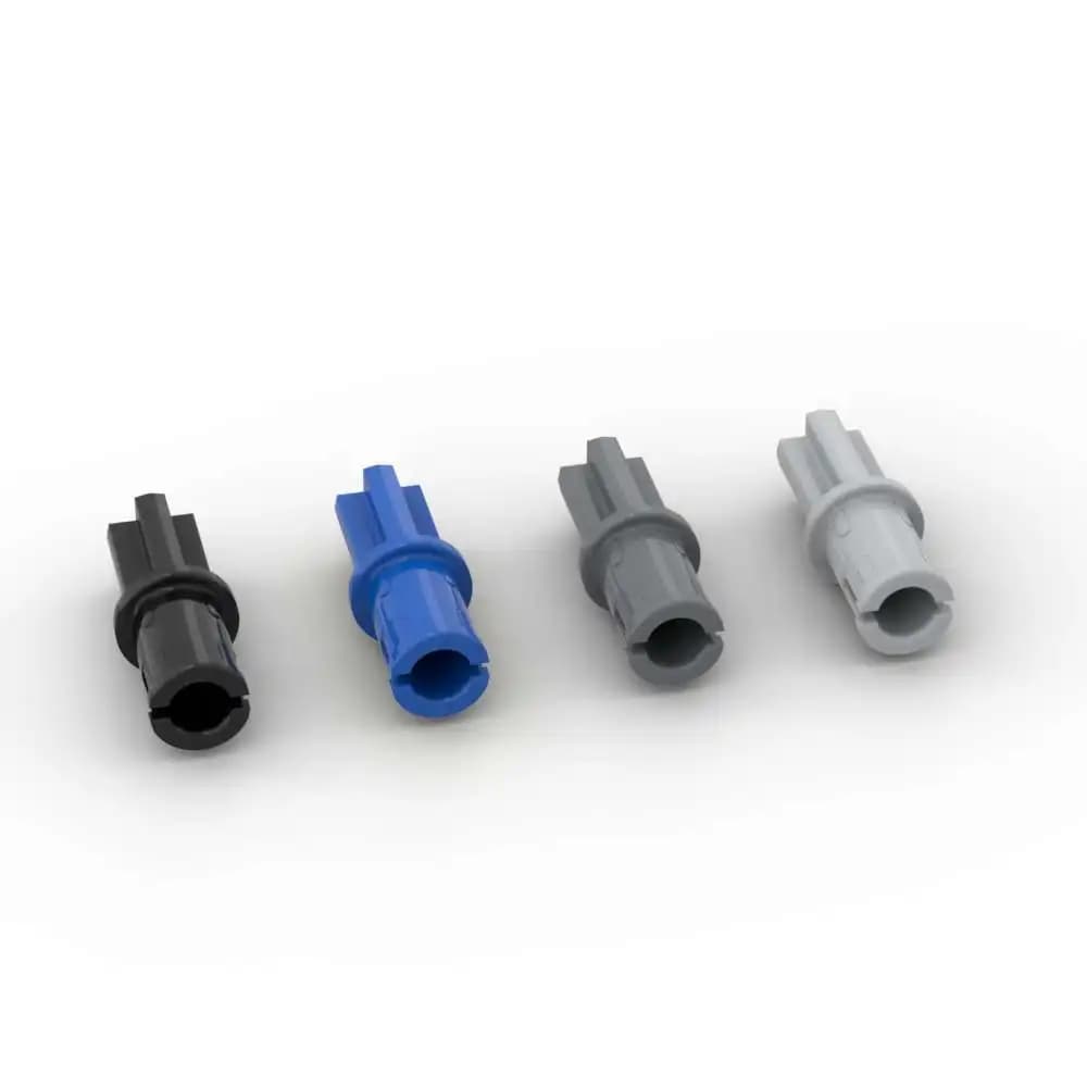 مجموعة مكعبات بناء MOC 10 قطع 43093 محور 1L مع دبوس مكعبات ذات نتوءات احتكاكية ألعاب تعليمية هدية لأعياد ميلاد الأطفال