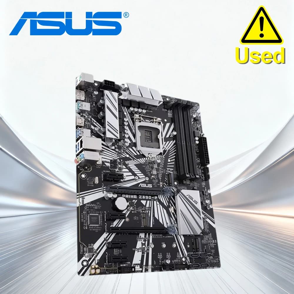 لوحة أم ASUS PRIME Z390-P تدعم معالجات الجيل الثامن والتاسع LGA 1151 DDR4