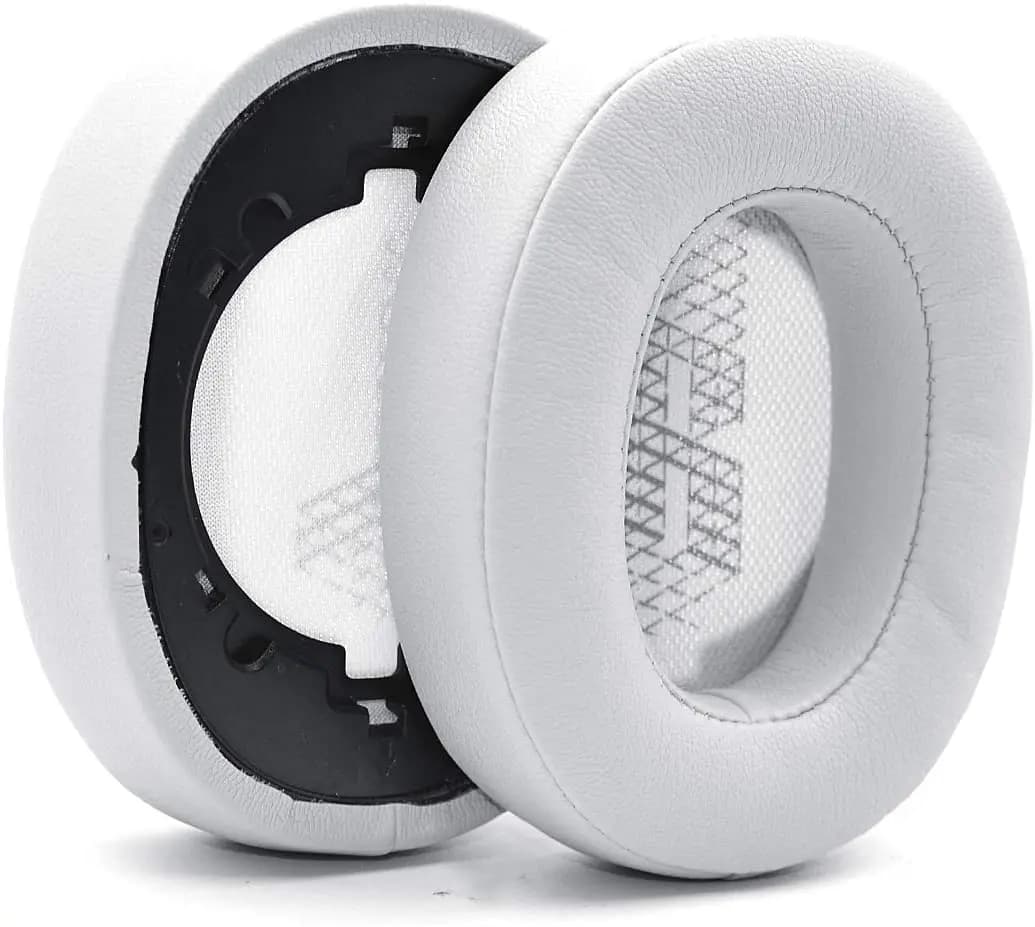 وسادات أذن JBL Live 500BT، وسادات استبدال من الجلد البروتيني لسماعات الرأس البلوتوث - 3
