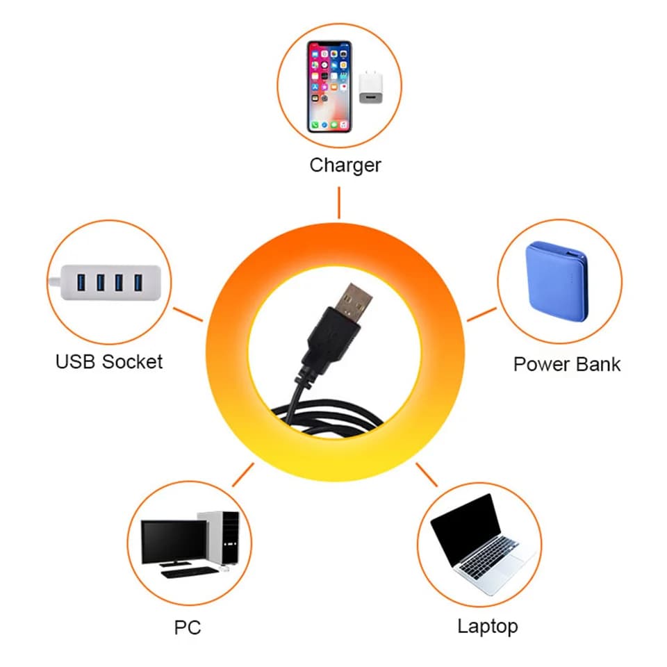 USB مصباح الغروب LED قوس قزح النيون ليلة ضوء العارض التصوير جدار جو الإضاءة لغرفة النوم غرفة ديكور أضواء الليل - 6