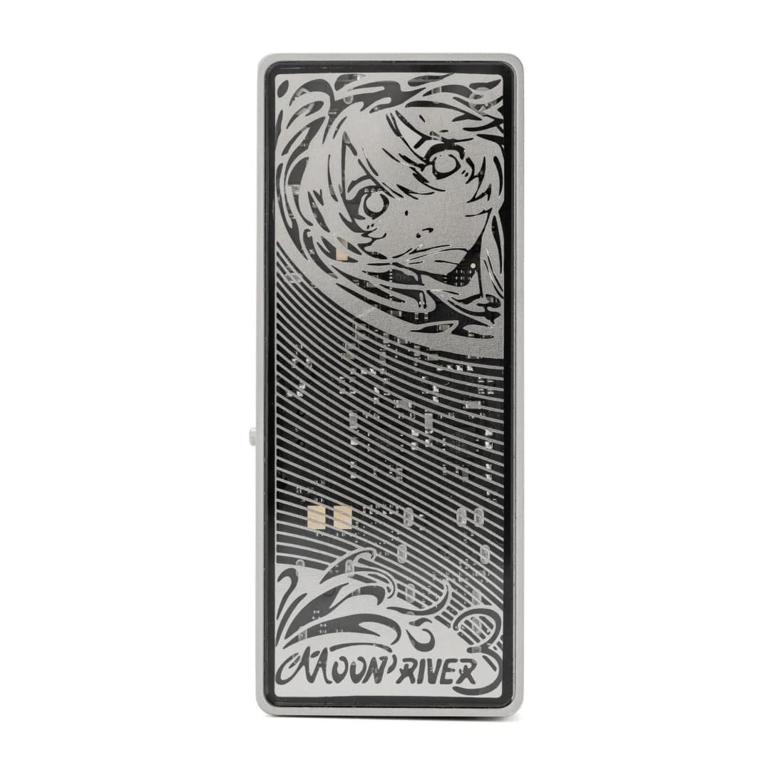 طلب مسبق Moondrop MOONRIVER3 محمول صغير DAC/AMP هيكل فولاذي مصقول بدقة مع نافذة فنية