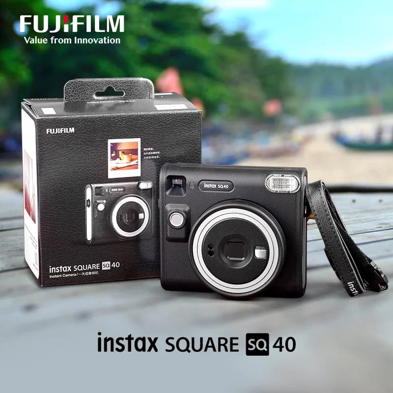 كاميرا Fujifilm Instax SQUARE SQ40 جديدة أصلية فيلم Instax Square بحافة بيضاء قابل للاختيار 20/40 ورقة أفلام Instax Square - 2